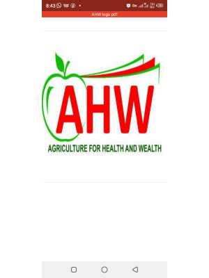 Kafuuma Joseph, Agriculture For Health And Wealth Co. Ltd