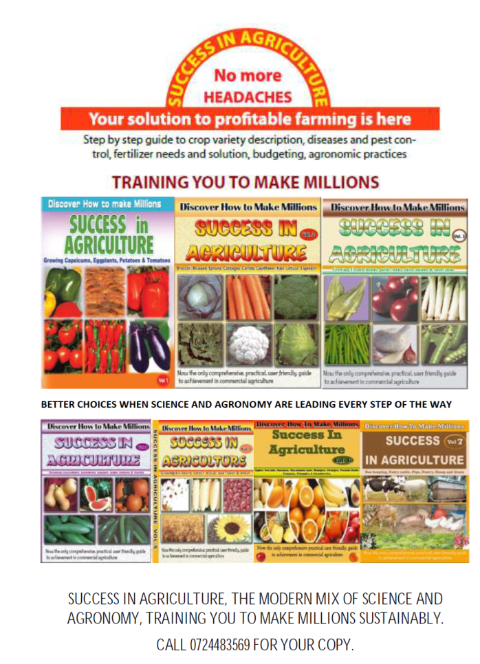 James Ndiritu, Success In Agriculture